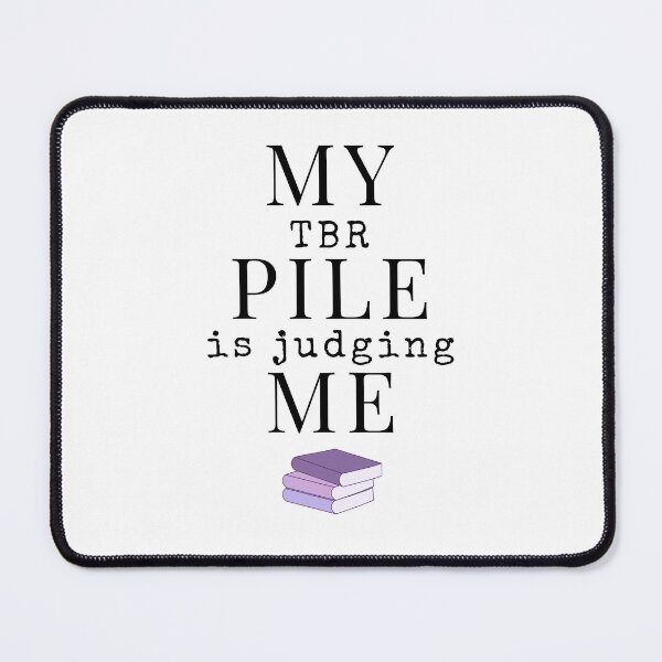 Item preview, My TBR Pile Is Judging Me Book Lover Gift Sticker designed and sold by ade-datt.