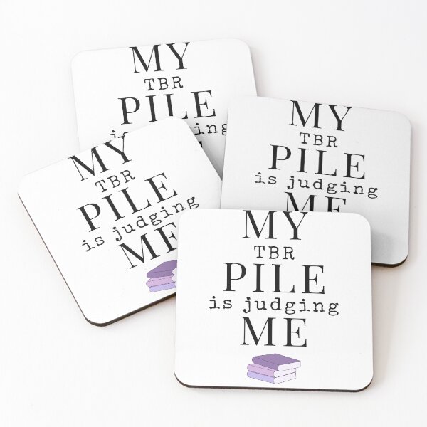 Item preview, My TBR Pile Is Judging Me Book Lover Gift Sticker designed and sold by ade-datt.
