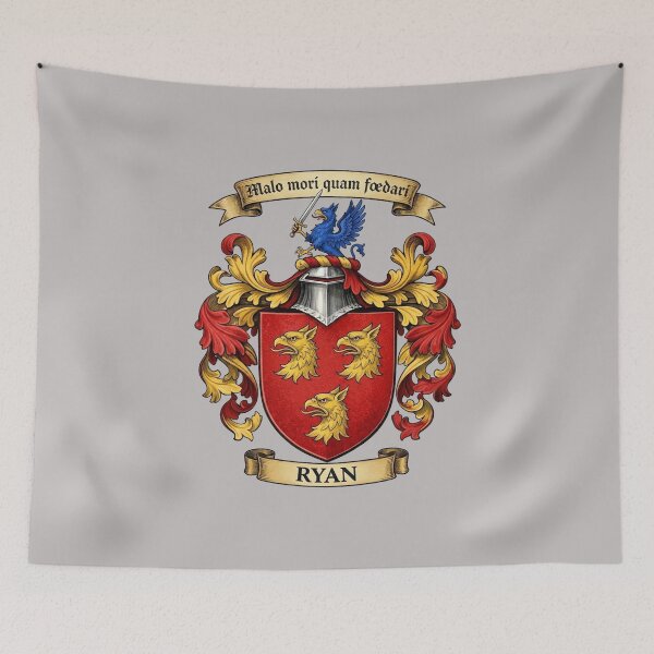 Item preview, The Ryan Family Coat of Arms designed and sold by BagTown Clans.