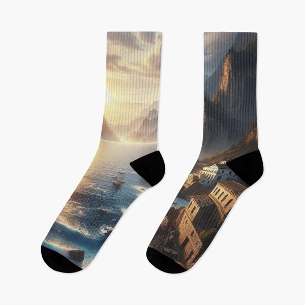 Item preview, Seascape sunset designed and sold by ReneMM.