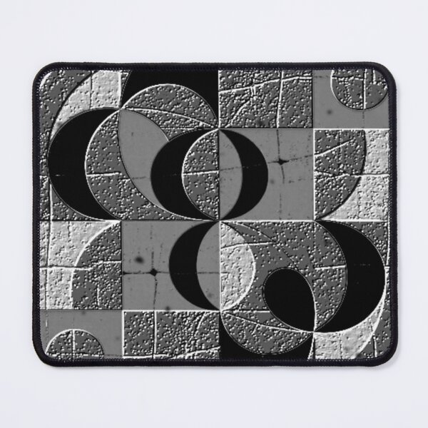 Item preview, numbers dark age black and white geometric abstract design designed and sold by SmashingDeals.