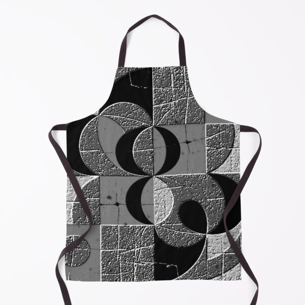 Item preview, numbers dark age black and white geometric abstract design designed and sold by SmashingDeals.