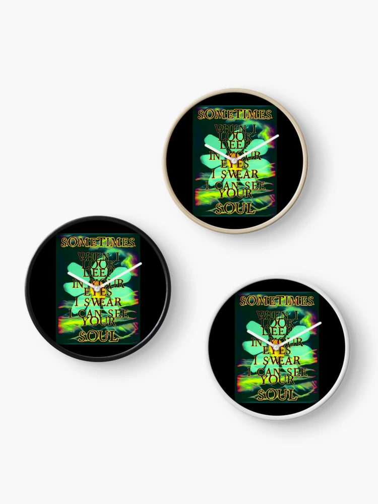 Thumbnail 3 of 4, Clock, Sometimes 4 designed and sold by RGPdesigns.