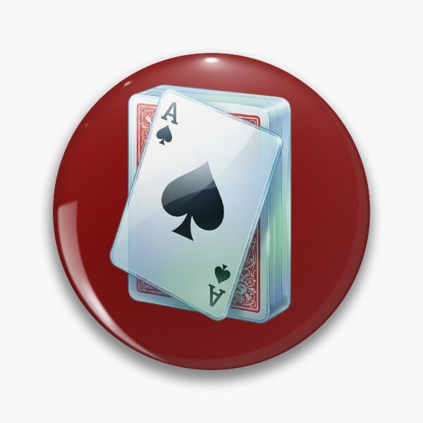 Item preview, Glossy 3D Playing Card Icon Casino Style designed and sold by NostalgiaOS.