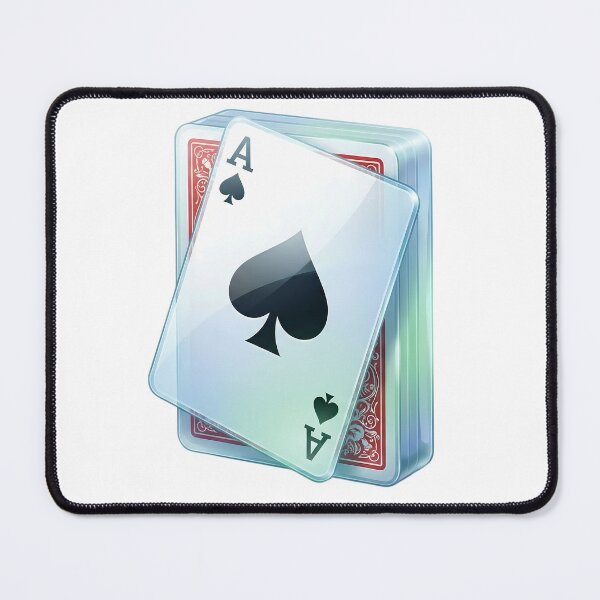 Item preview, Glossy 3D Playing Card Icon Casino Style designed and sold by NostalgiaOS.