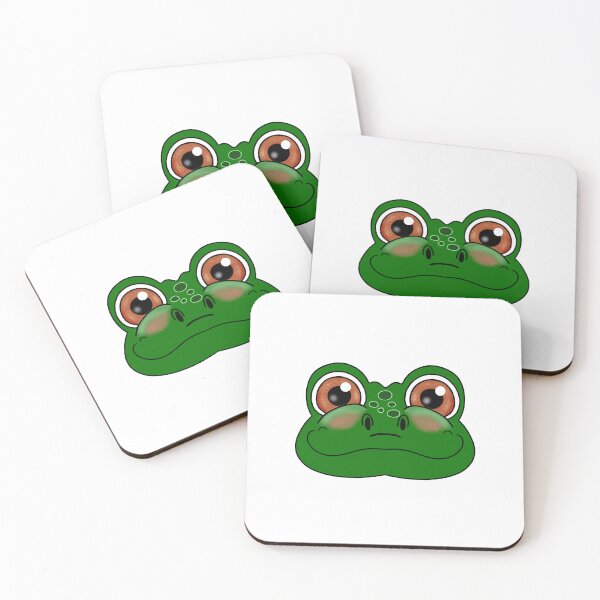 Item preview, Funny Frog Face designed and sold by Sartoris Art.