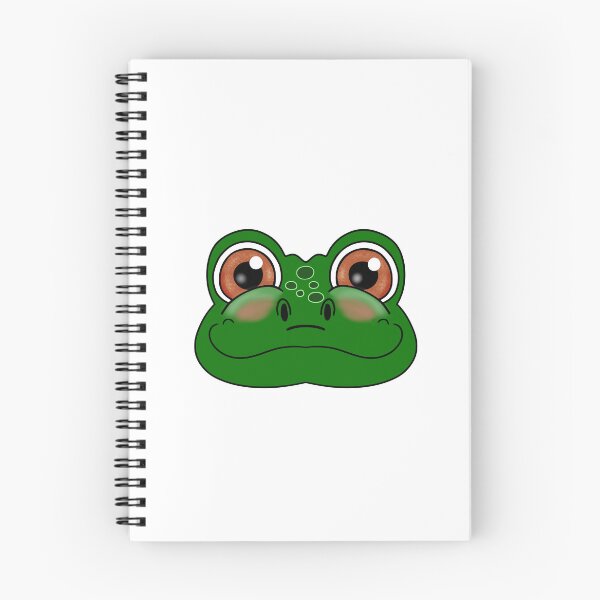 Item preview, Funny Frog Face designed and sold by Sartoris Art.