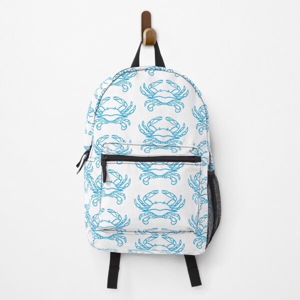 Item preview, Turquoise Crab Line Art – Maryland Coastal Symbol designed and sold by Artondra Hall.