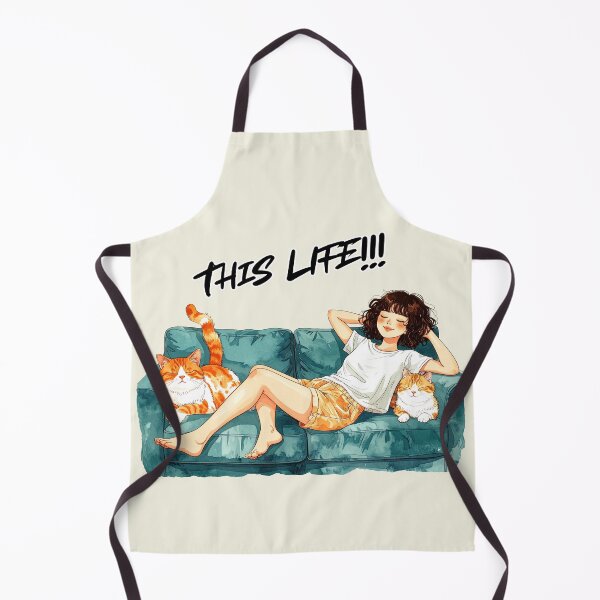 Item preview, This life, single with cats designed and sold by LiskoDesign.