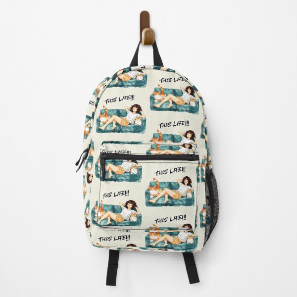 Item preview, This life, single with cats designed and sold by LiskoDesign.
