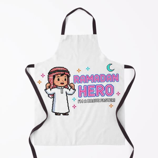 Item preview, Cute Pixel Art Ramadan Hero Boy - Brave Faster Sticker & Kids T-Shirt designed and sold by RonyMady.