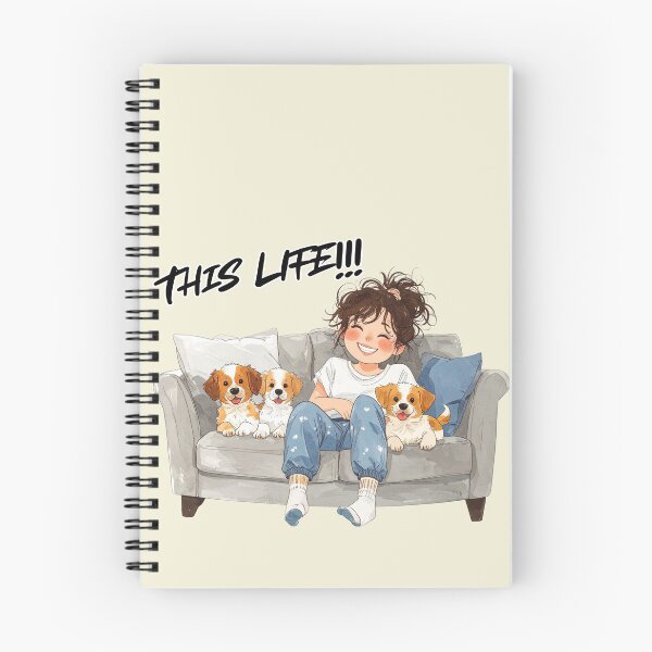 Item preview, This life, single with dogs designed and sold by LiskoDesign.
