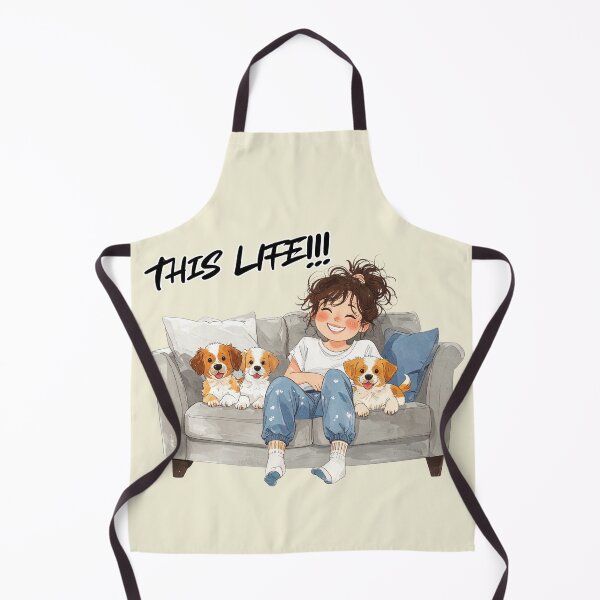 Item preview, This life, single with dogs designed and sold by LiskoDesign.