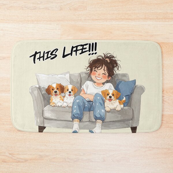 Artikelvorschau, Dieses Leben, Single mit Hunden entworfen und verkauft von LiskoDesign.