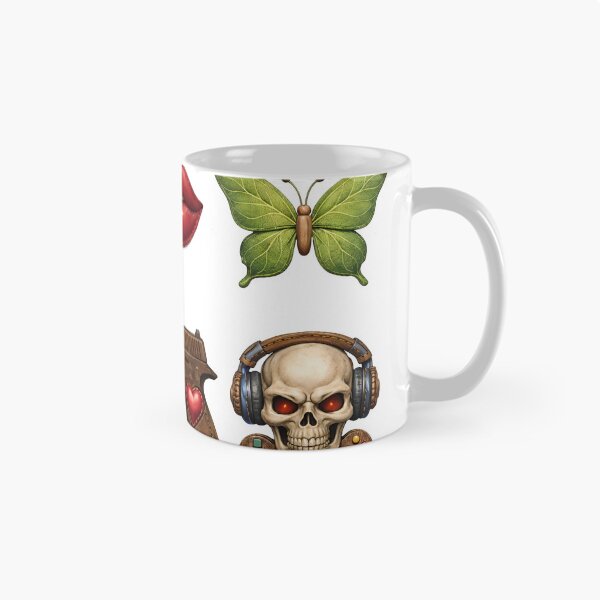 Item preview, Vibrant eclectic mix of symbolic objects and icons designed and sold by Creative88Art.
