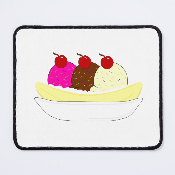 Item preview, Cherries On Top Banana Split  designed and sold by Sartoris Art.