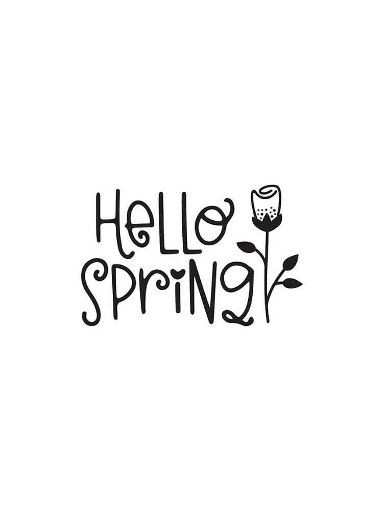 Thumbnail 4 of 4, iPhone Case, Hello Spring designed and sold by Fiercebreed52.