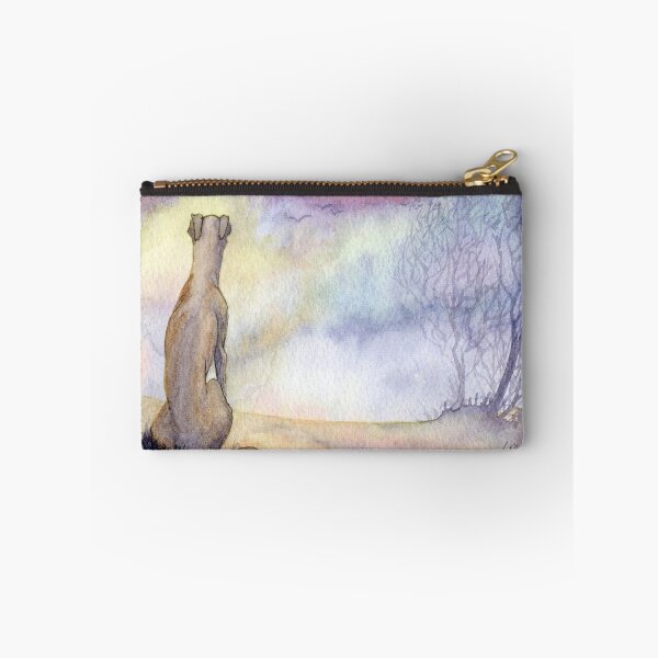 Item preview, A whippet dog watches the dawn of a new day designed and sold by SusanAlisonArt.
