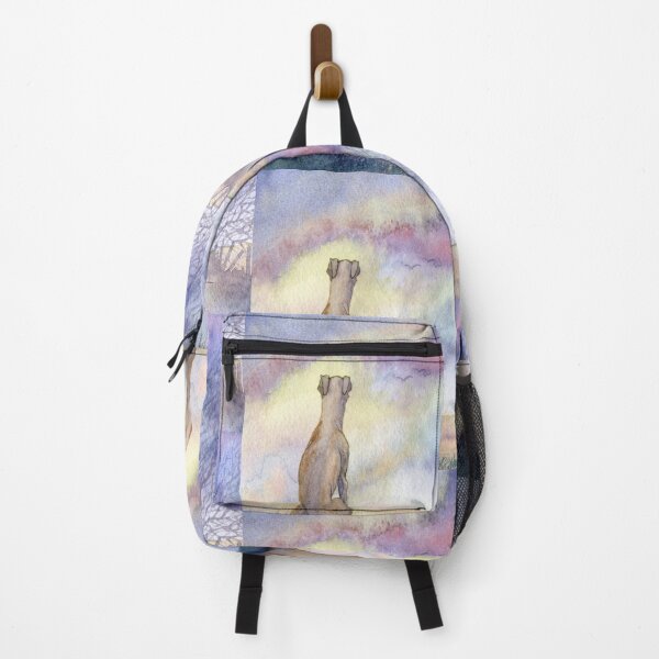 Item preview, A whippet dog watches the dawn of a new day designed and sold by SusanAlisonArt.