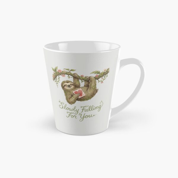 Item preview, Slowly Falling For You - Sloth Valentine Pun designed and sold by DigitalGlade.