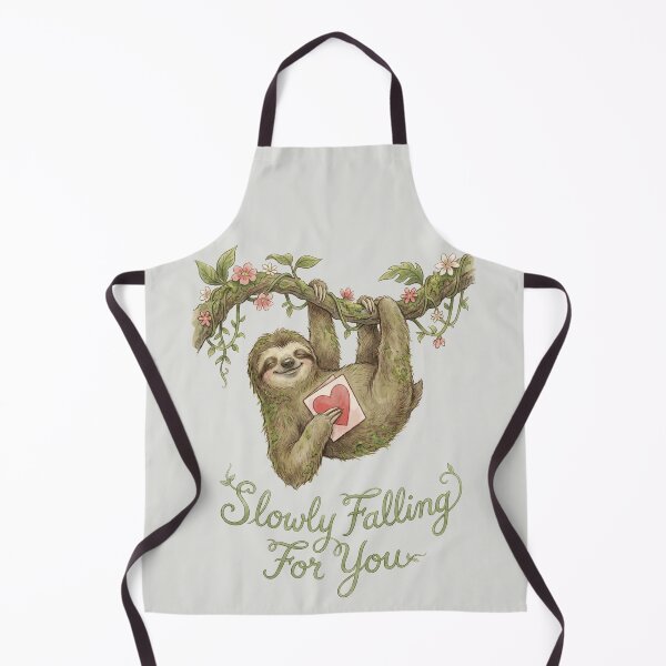 Item preview, Slowly Falling For You - Sloth Valentine Pun designed and sold by DigitalGlade.