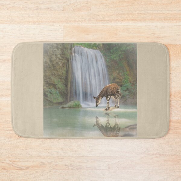 Item preview, Spirit of the Okapi – Reflection Wildlife Spirit Guide GeoWild Art designed and sold by GeoWild Designs.