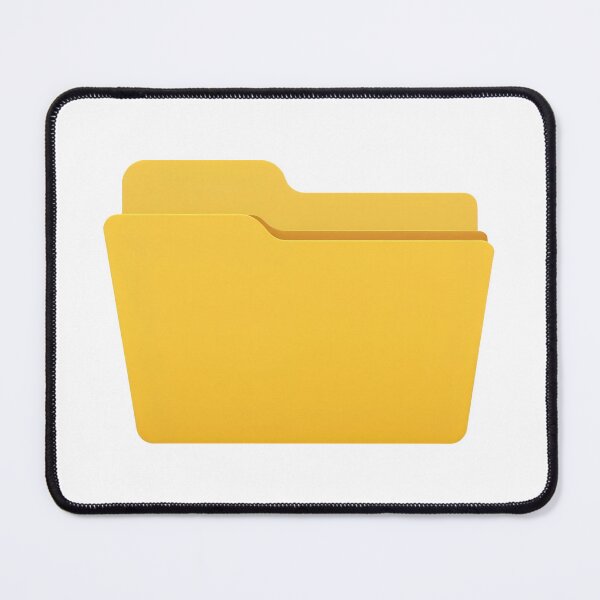 Item preview, Modern yellow file folder for organizing documents designed and sold by Creative88Art.
