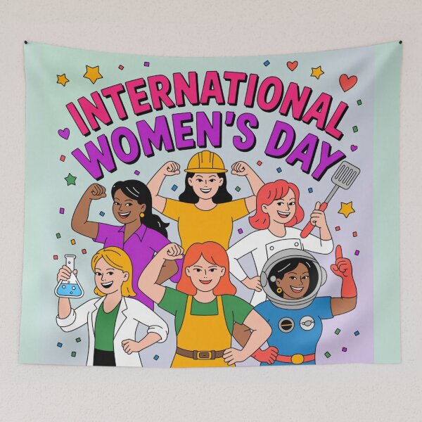 Item preview, International Women's Day Strong Diverse Women – Empowered Professions Celebration   designed and sold by Midnight Veil Designs.