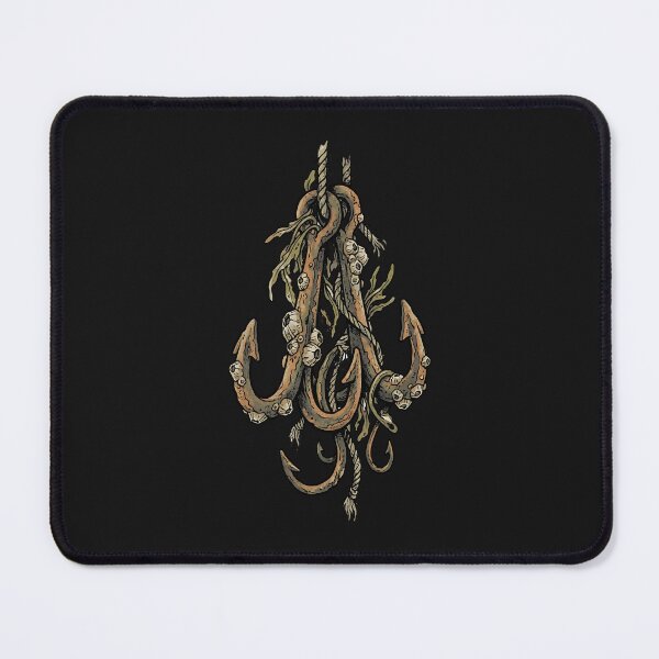 Item preview, Barnacle Anchor Hooks Nautical Illustration designed and sold by EimSol.