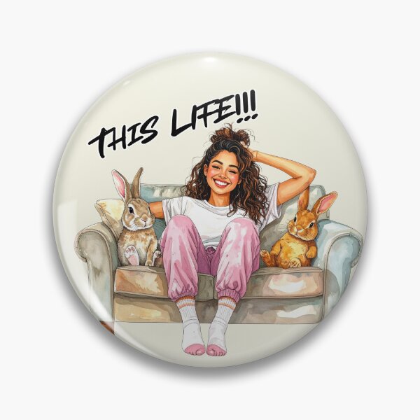 Item preview, This life, single with rabbits designed and sold by LiskoDesign.