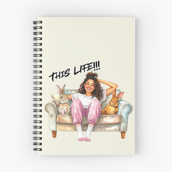 Item preview, This life, single with rabbits designed and sold by LiskoDesign.