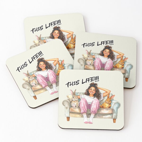 Item preview, This life, single with rabbits designed and sold by LiskoDesign.