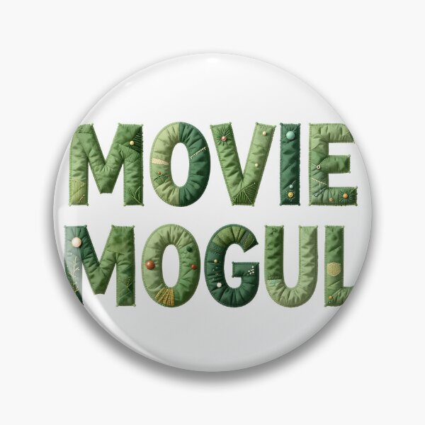 Item preview, MOVIE MOGUL - IN GREEN FAUX LETTERING designed and sold by AlexOBrienArt.