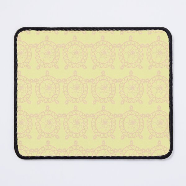 Item preview, Shell of Nine Turtle - Peach on Yellow - Medium designed and sold by SurfaceLab.