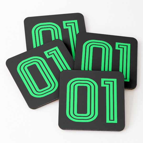 Item preview, Number 01, Green One designed and sold by Jeallan Designs.