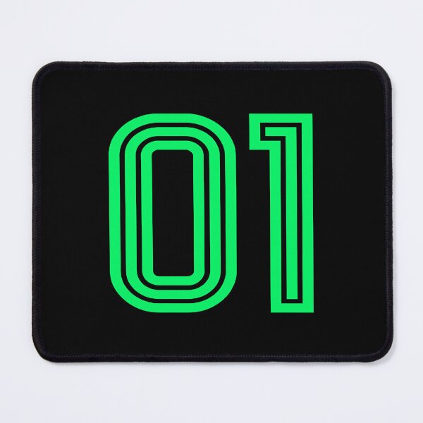 Item preview, Number 01, Green One designed and sold by Jeallan Designs.