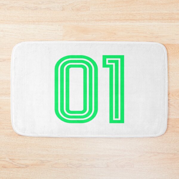Item preview, Number 01, Green One designed and sold by Jeallan Designs.