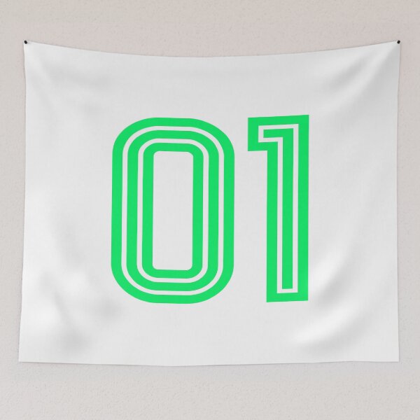 Item preview, Number 01, Green One designed and sold by Jeallan Designs.