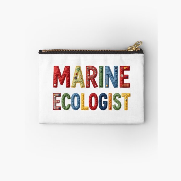 Item preview, MARINE ECOLOGIST - IN COLORFUL FAUX LETTERING designed and sold by AlexOBrienArt.