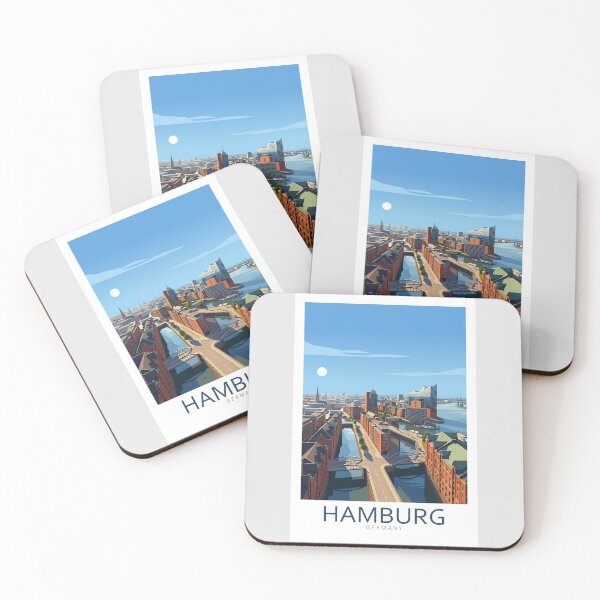 Item preview, Hamburg Germany - Travel Art designed and sold by Marciolini.