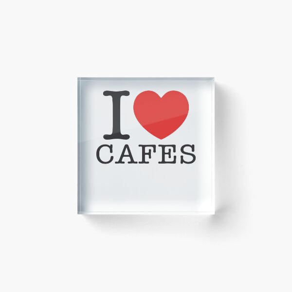 Item preview, I Love Cafes designed and sold by shitpostee.
