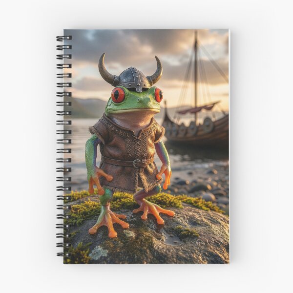 Item preview, Red-Eyed Tree Frog Viking Sows Fear designed and sold by Tridentulus.
