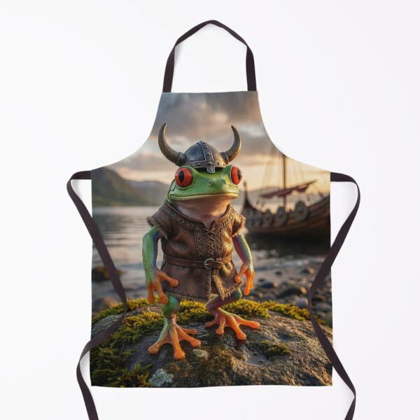 Item preview, Red-Eyed Tree Frog Viking Sows Fear designed and sold by Tridentulus.