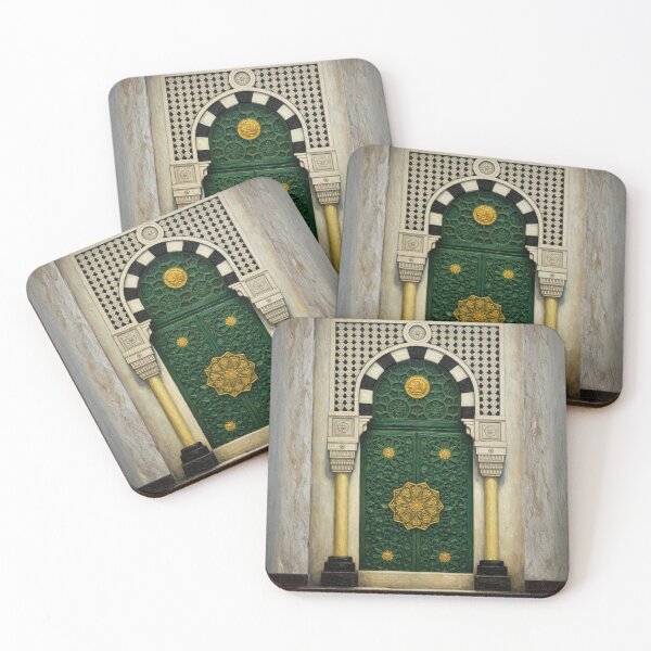 Item preview, The Green Gate of Peace (V.1) - Makkah Islamic Art designed and sold by D-Islamic.