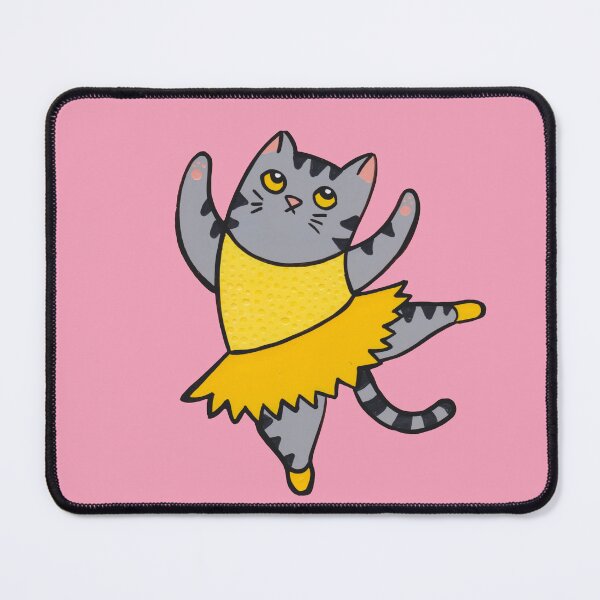 Item preview, Copia de Grey Tuxedo Cat Dancer designed and sold by evelyn-at-work.