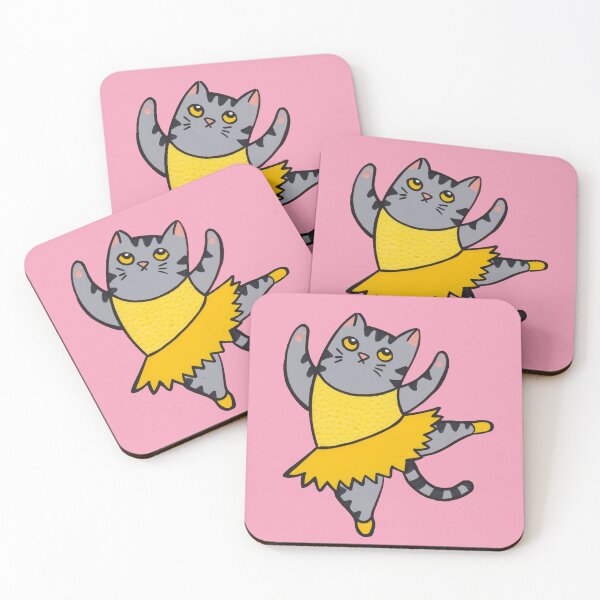 Item preview, Copia de Grey Tuxedo Cat Dancer designed and sold by evelyn-at-work.