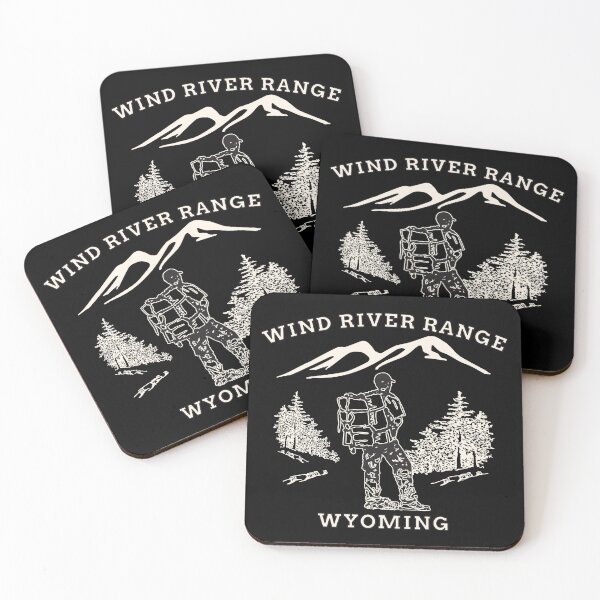 Item preview, Vintage Wind River Range Wyoming Backpacker designed and sold by Oaks Creations.