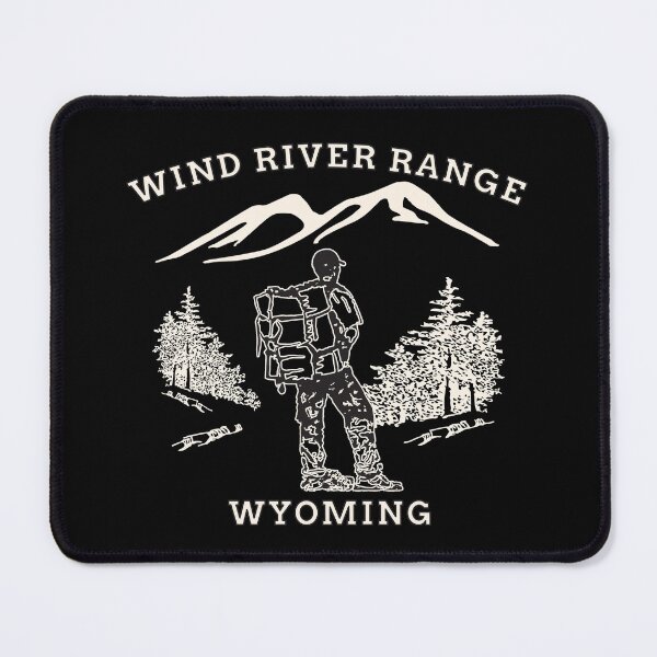 Item preview, Vintage Wind River Range Wyoming Backpacker designed and sold by Oaks Creations.