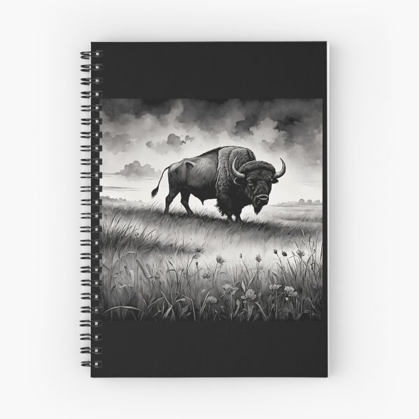 Item preview, Buffalo Wildlife  Snow winter version Collection #4 designed and sold by Helios Be. Lavsh.