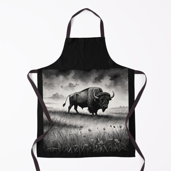 Item preview, Buffalo Wildlife Snow winter version Collection #4 designed and sold by Helios Be. Lavsh.